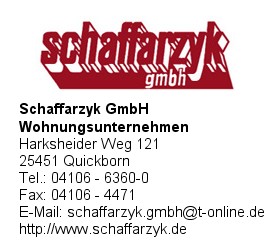 Schaffarzyk GmbH Wohnungsunternehmen