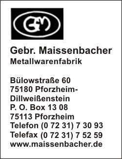 Maissenbacher, Gebr.