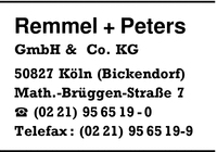 Remmel & Peters GmbH & Co. KG