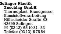 Solinger Plastik Zuschlag GmbH