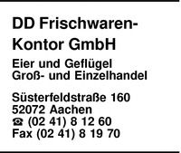 DD Frischwaren-Kontor GmbH