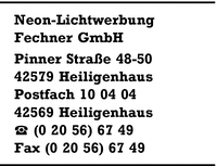 Neon-Lichtwerbung Fechner GmbH