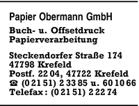 Papier Obermann GmbH
