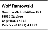Rantowski, Wolf