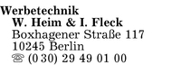 Werbetechnik W. Heim & I. Fleck