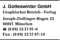 Gotteswinter GmbH, J.