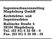Ingenieurbauconsulting Magdeburg GmbH