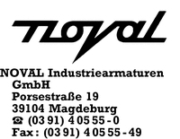 Noval Industriearmaturen GmbH