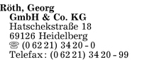 Rth, Georg, GmbH & Co. KG