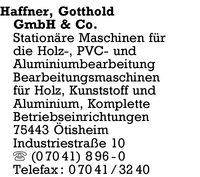Haffner GmbH + Co., Gotthold