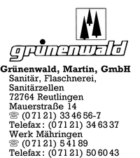Grnenwald GmbH, Martin