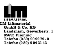 LM Liftmaterial GmbH & Co. KG