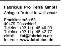 Fabricius Pro Terra GmbH