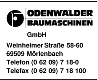 Odenwlder Baumaschinen GmbH