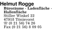 Rogge, Helmut