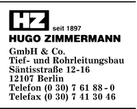 Zimmermann, Hugo, GmbH & Co.