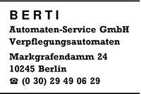 BERTI Automaten-Service GmbH