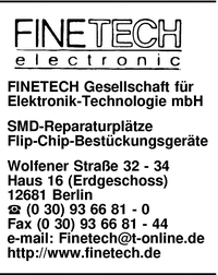Finetech Gesellschaft fr Elektronik-Technologie mbH