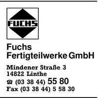 Fuchs Fertigteilwerke GmbH