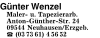 Wenzel, Gnter
