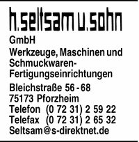 Seltsam & Sohn GmbH, H.