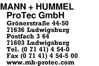 Mann & Hummel Pro Tec GmbH