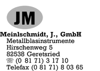 Meinlschmidt GmbH, J.