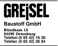 Greisel Baustoff GmbH & Co. Grundstcks KG