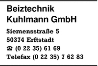 Beiztechnik Kuhlmann GmbH