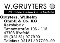 Gruyters GmbH & Co. KG, Wilhelm
