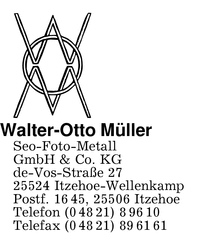 Mller Seo-Foto-Metall GmbH & Co. KG, Walter-Otto