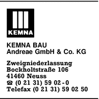 Kemna Bau Andreae GmbH. & Co. KG.