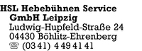 HSL Hebebhnen Service GmbH Leipzig