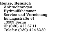 Henze, Heinrich