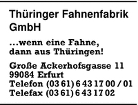 Thringer Fahnenfabrik GmbH