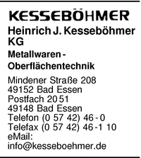 Kessebhmer KG, Heinrich J.