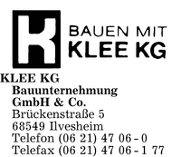 Klee KG Bauunternehmung GmbH & Co.