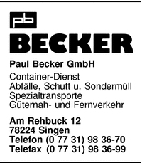 Becker GmbH, Paul