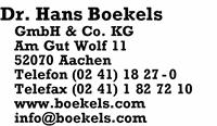 Boekels GmbH & Co., Dr. Hans