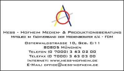Hess-Hofheim Medien- und Produktionsberatung