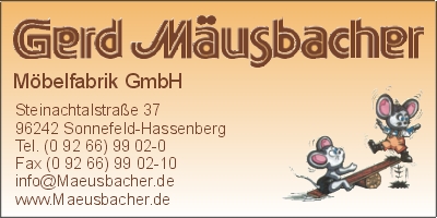 Musbacher Mbelfabrik GmbH, Gerd