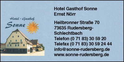 Hotel Gasthof "Sonne" Ernst Nrr