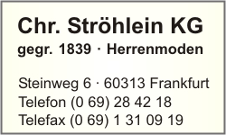 Strhlein KG gegr. 1839, Chr.