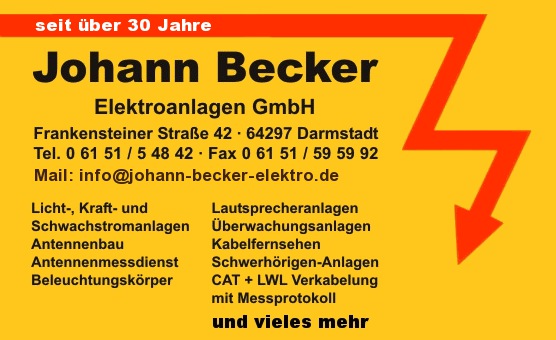 Becker Elektroanlagen GmbH, Johann