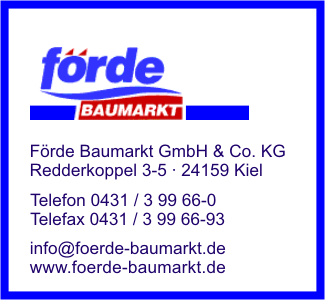 Frde Baumarkt GmbH & Co. KG