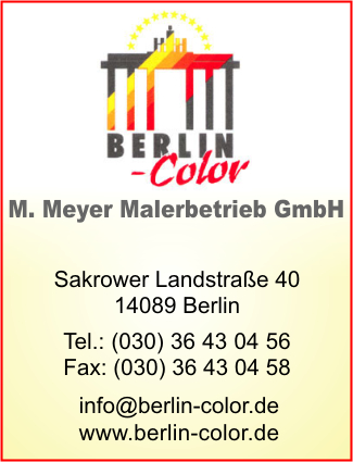 Berlin-Color M. Meyer Malereibetrieb GmbH