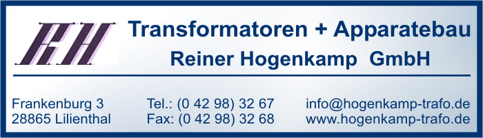 Hogenkamp Transformatoren und Apparatebau GmbH, Reiner