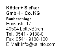 Ktter + Siefker GmbH + Co. KG