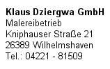 Dziergwa GmbH, Klaus