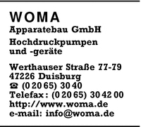 WOMA Apparatebau GmbH